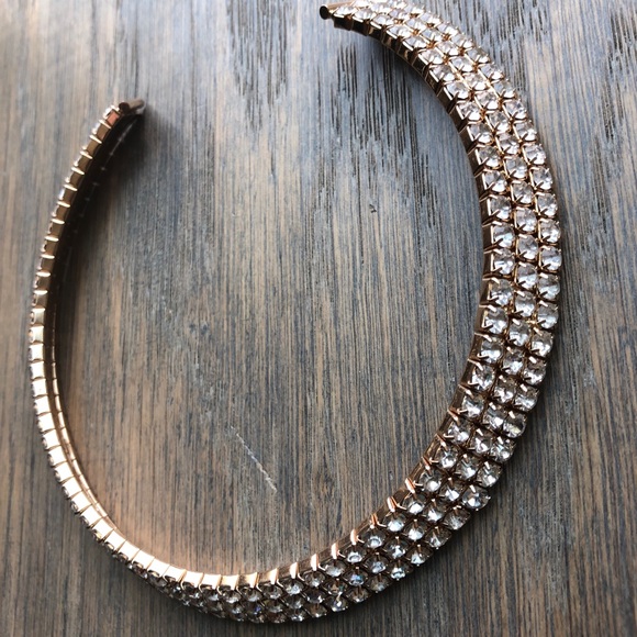 Rhinestone choker - Picture 3 of 5